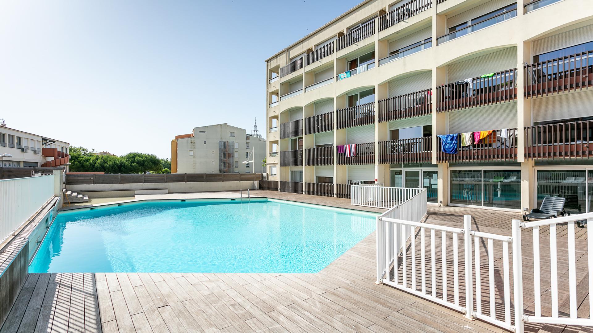 Vacanceole - Residence Le Saint Clair アグド エクステリア 写真